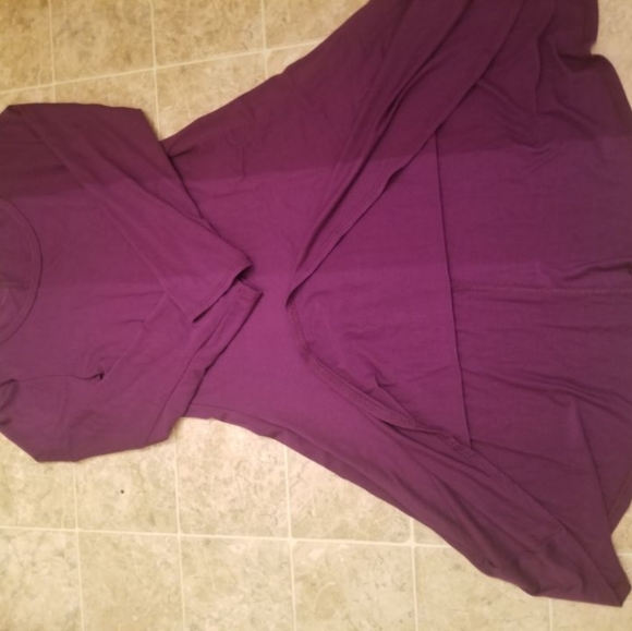 Purple mini flowy dress - Picture 2 of 3